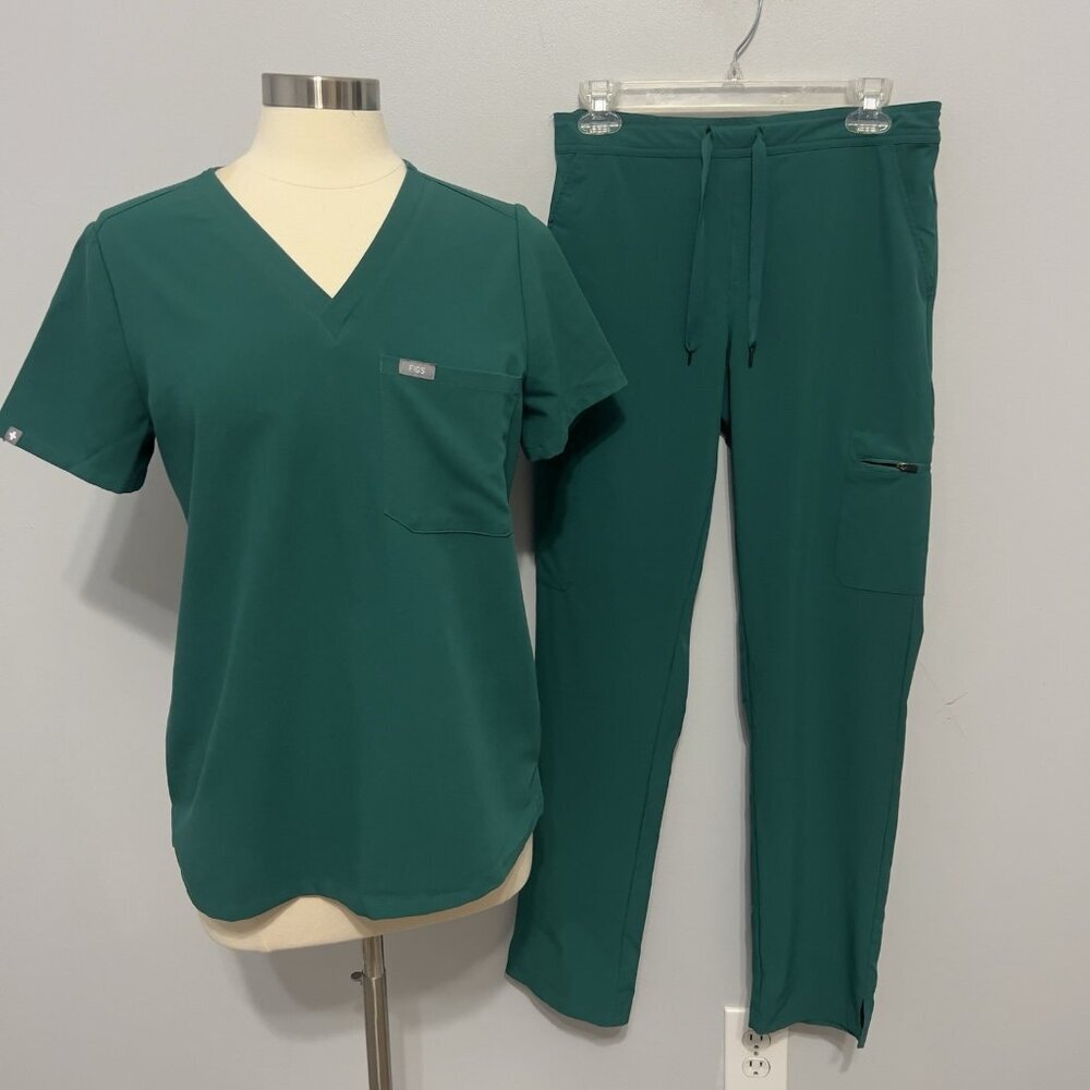 FIGS Lot 7 Scrub Tops XS S Medical Uniform Bundle